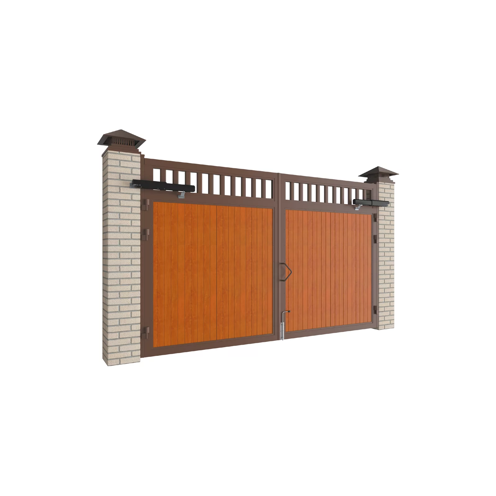 Распашные уличные ворота DoorHan SWG-A