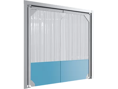 Пластиковые маятниковые двери DoorHan SWD