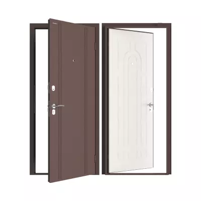 Бытовая стальная дверь DoorHan ОПТИМ