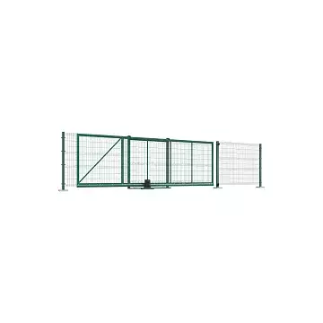 Откатные ворота DoorHan SLG-M с заполнением сварной сеткой