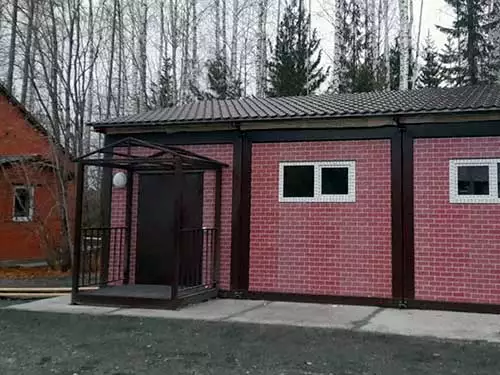Блочно-модульное здание душевой, фото 1
