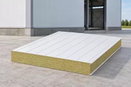 Сэндвич-панели с минеральной ватой