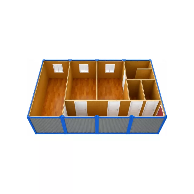 Модульное здание DoorHan MB-F 76,8 м²