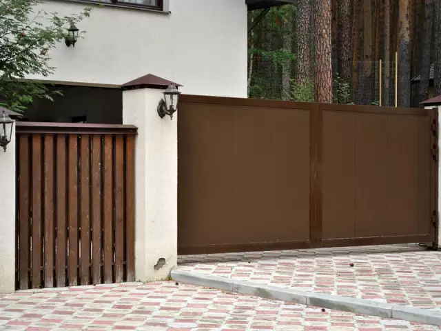 Автоматические распашные ворота DoorHan для загородного дома, фото 3