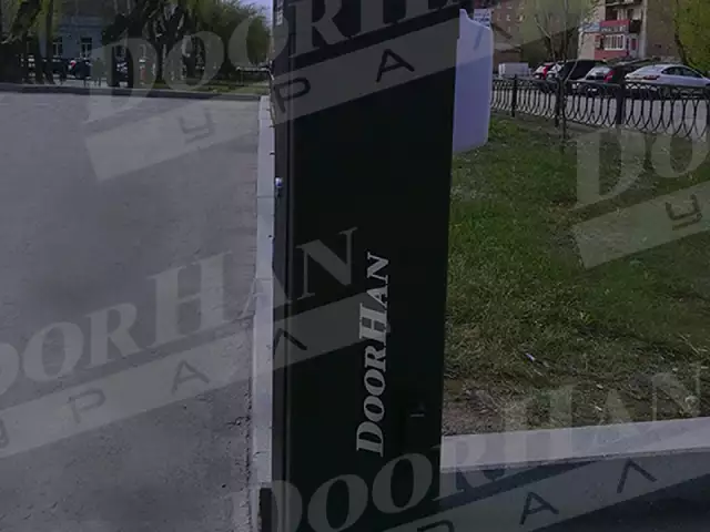 Автоматический шлагбаум на въезде на территорию ТСЖ, фото 4