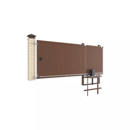 Откатные уличные ворота стандартных размеров DoorHan SLG-S