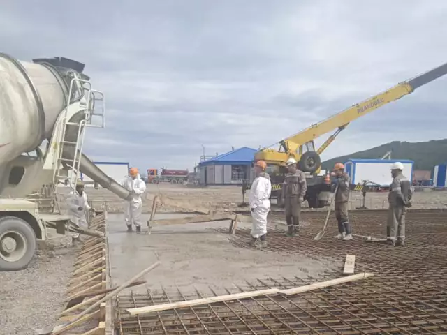 Каркасно-тентовый ангар с модульным помещением внутри, фото 3