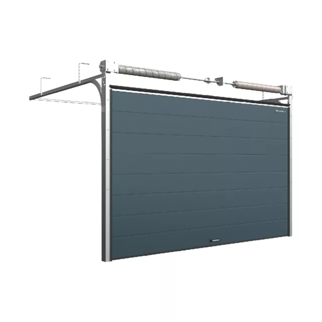 Гаражные секционные ворота из стальных сэндвич-панелей DoorHan RSD02 3000×3000 мм