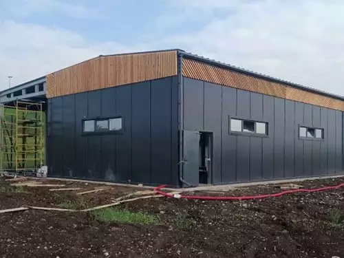 Гараж для ратрака из ЛСТК, фото 3
