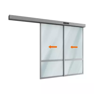 Телескопическая раздвижная дверь DoorHan ALRD2PTEL