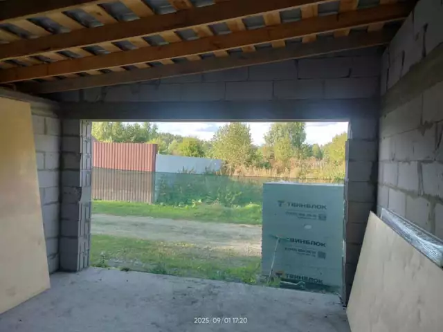 Секционные ворота для отдельно стоящего гаража, фото 1