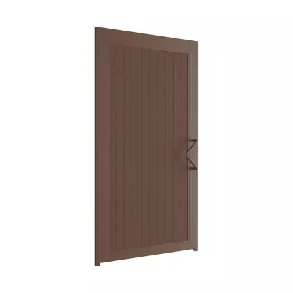 Калитка стандартных размеров DoorHan SPDS с заполнением сэндвич-панелями