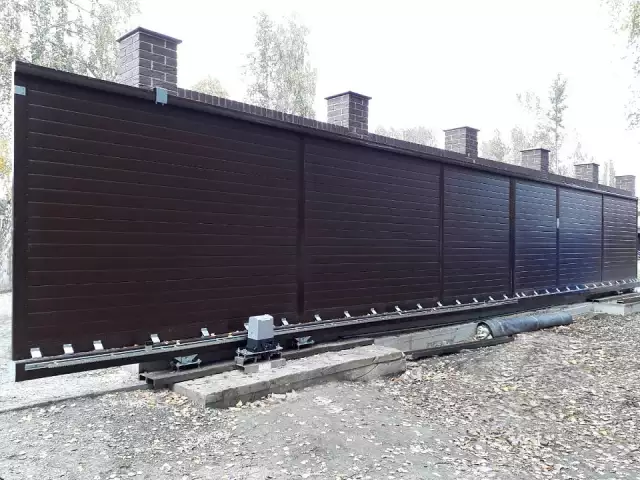 Уличные и гаражные ворота из сэндвич-панелей DoorHan в едином дизайне, фото 7