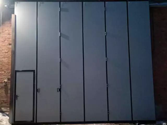 Ворота для производственного цеха, фото 1