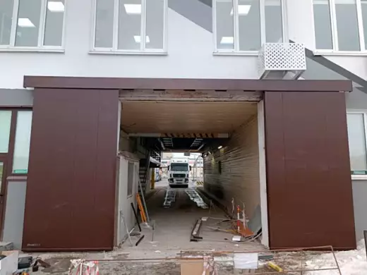 Противопожарные раздвижные ворота