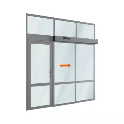 Автоматическая раздвижная дверь DoorHan ALRD1P1N1RASGL