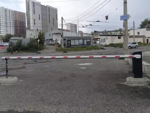 Автоматический шлагбаум на въезд на парковку, фото 5
