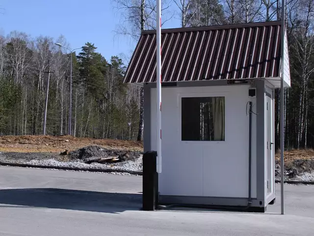 Пост охраны со шлагбаумом для Технопарка, фото 2