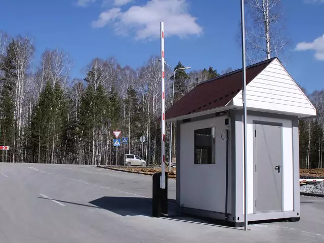 Пост охраны со шлагбаумом для Технопарка, фото 3