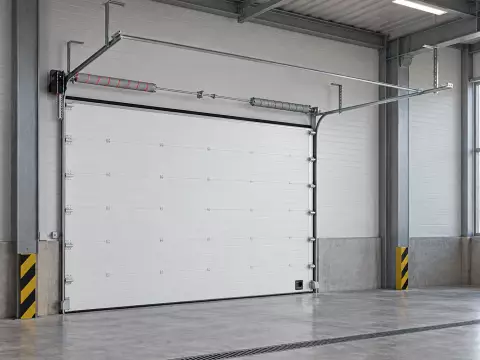 Промышленные секционные ворота DoorHan
