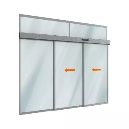 Телескопическая раздвижная дверь DoorHan ALRD2PTEL1NGL