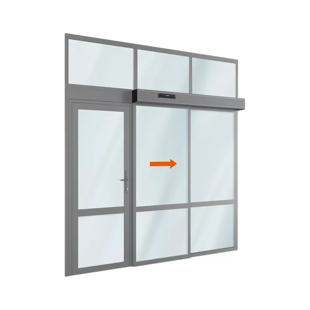 Автоматическая раздвижная дверь DoorHan ALRD1P1N1RASGL
