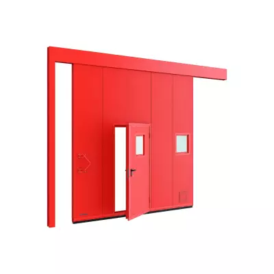 Откатные противопожарные ворота DoorHan DHSFP EI60/EI90