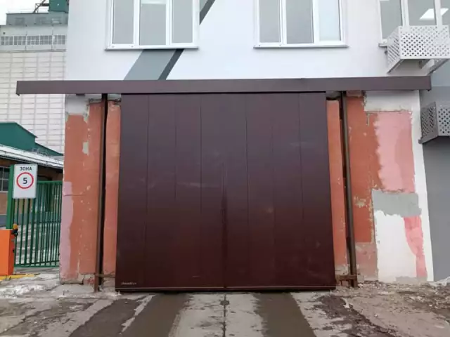 Противопожарные раздвижные ворота, фото 4