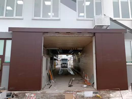 Противопожарные раздвижные ворота