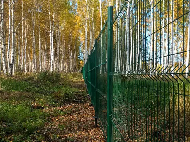 Металлический забор 3d для коттеджного поселка, фото 2