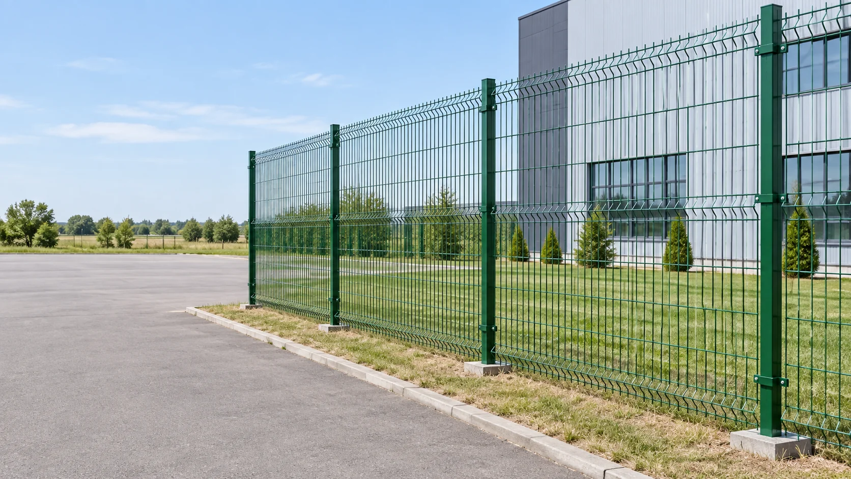 3D-ограждения из сварной сетки в Екатеринбурге — DoorHan
