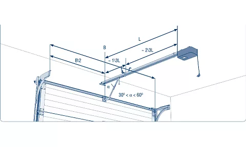 Схема установки SECTIONAL-800PRO/1000PRO