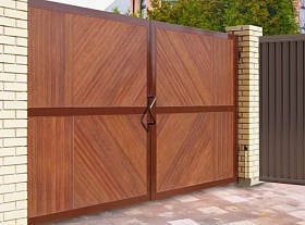 Заказать Ворота для дачи распашные автоматические DoorHan в Екатеринбурге Купить Ворота для дачи распашные автоматические DoorHan