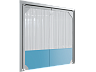 Пластиковые маятниковые двери DoorHan SWD